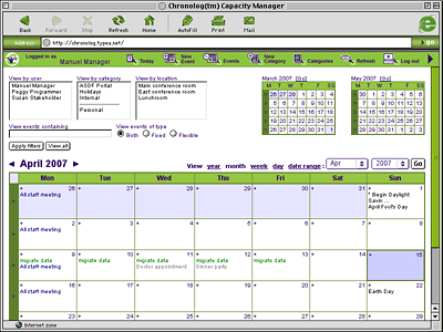 calendar
